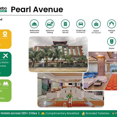 Treebo Premium Pearl Avenue, Ring Road Hotell Dehradun Eksteriør bilde